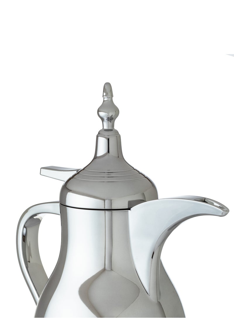 Almarhomy Nora thermos from Al-Marhoumi 1 liter silver  - Image 2