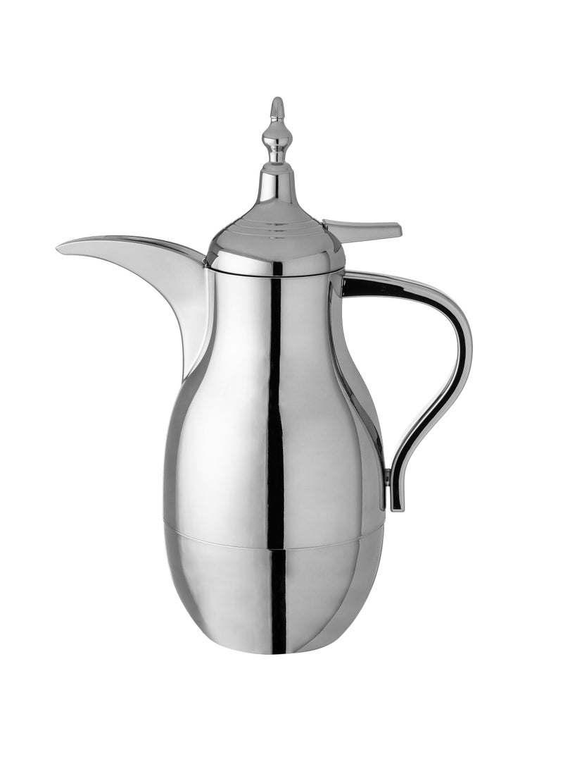 Almarhomy Nora thermos from Al-Marhoumi 1 liter silver  - Image 1
