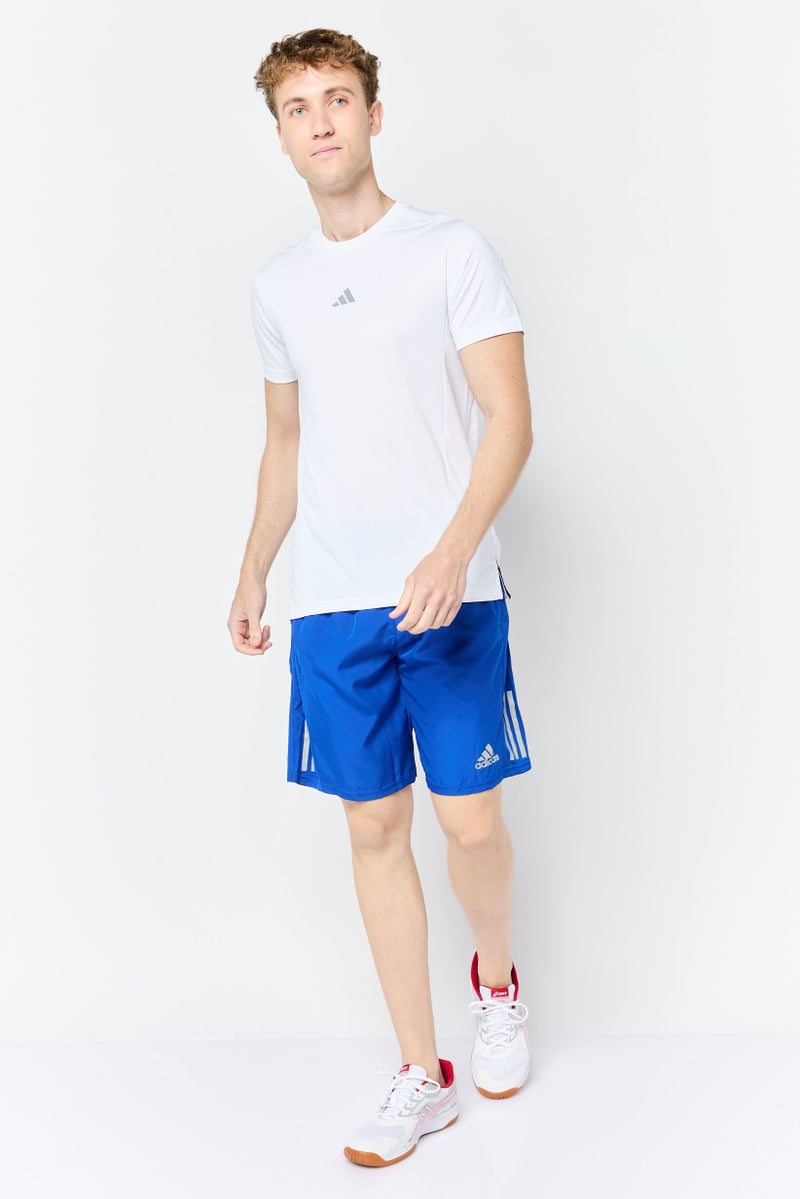 Adidas Men Sportswear Fit 9 Inseam Training Shorts, Dark Sky Blue  - Image 2