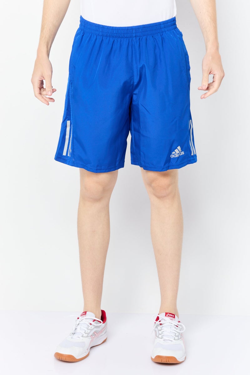 Adidas Men Sportswear Fit 9 Inseam Training Shorts, Dark Sky Blue  - Image 1