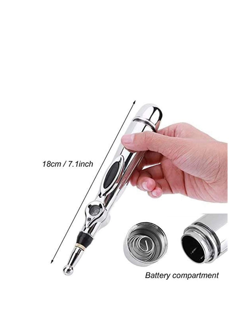 Generic 3-in-1 electronic acupuncture pen, energy massage pen, meridian pen, pain relief health care treatment tool  - Image 4