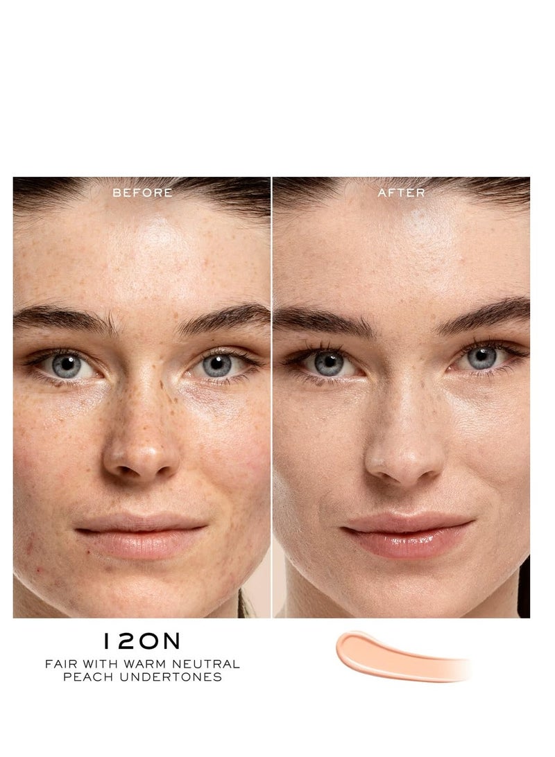LANCOME Teint Idole Ultra Wear Care & Glow Serum Concealer - Medium Buildable Coverage & Natural Glow Finish - Up To 24H Hydration 120N: For Fair Skin With Neutralp/Pink Undertones - Image 5