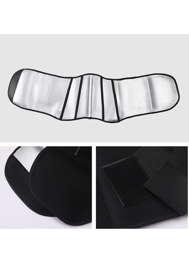 أوشن حزام مدرب الخصر للمرأة, حزام الحزام الرياضي, تسخير الساونا الخصر مقطع البطن الفرقة عرق حزام الحزام الرياضي, حزام التمرين مع أحزمة قابلة للتعديل, تسخير جسم شكل الحزام (L) - Image 5