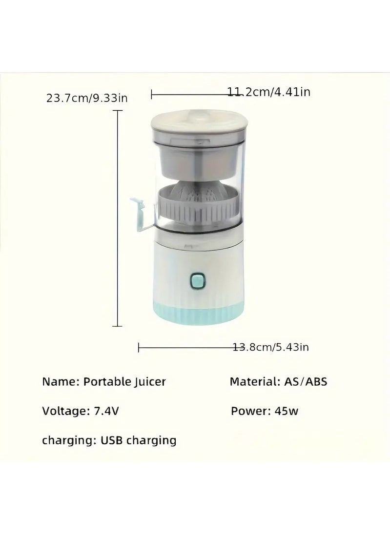 Haidue - Portable Multifunctional Juicer with Automatic Juicing and Separation with USB Charging - Image 1