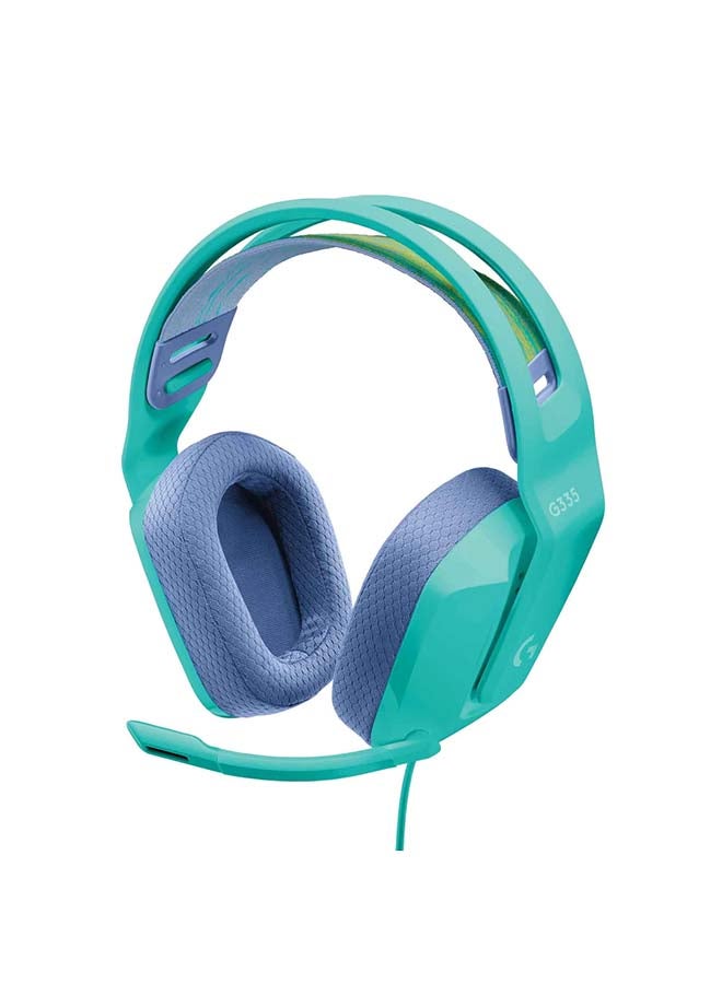 Logitech G335 Wired Gaming Headset Mint - Image 1