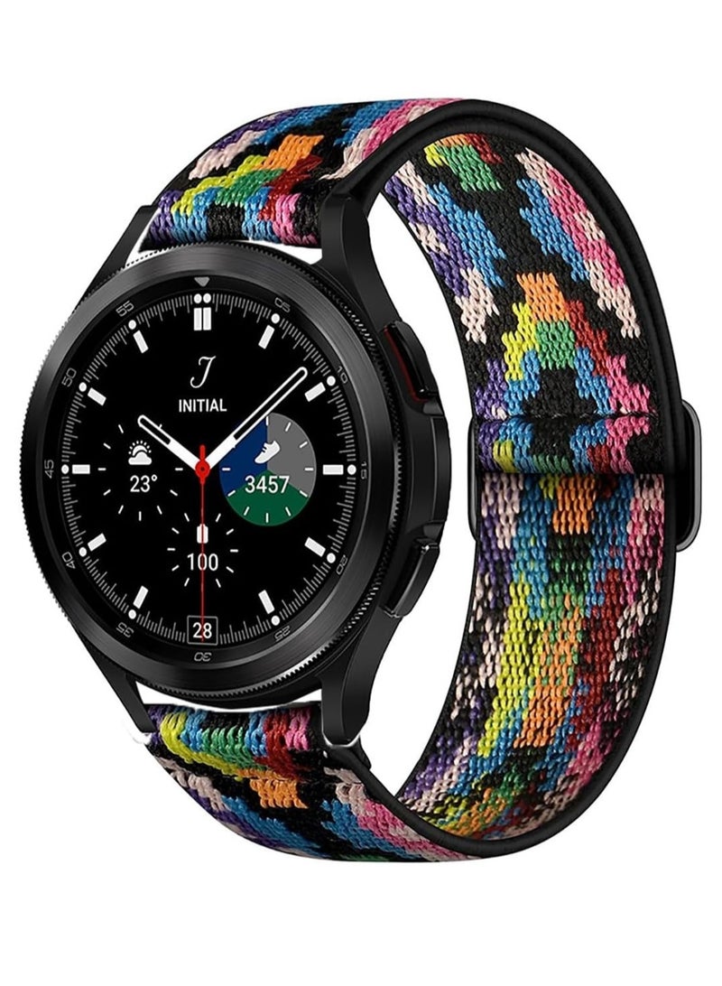 Strap Nylon Loop 20MM Band For Samsung Gear Sport/Watch6/Watch 4/Watch 5 /Watch 5 Pro /S2 classic/active 2 40mm 44mm/Amazfit GTS 2/3/ GTS 4/4 Mini/Bip 3/Pro/GTS 2 mini/GTS 2e/Bip U - Image 2