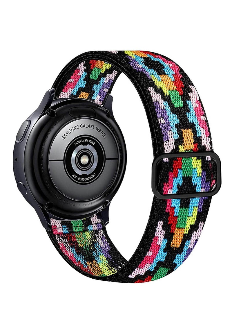 Strap Nylon Loop 20MM Band For Samsung Gear Sport/Watch6/Watch 4/Watch 5 /Watch 5 Pro /S2 classic/active 2 40mm 44mm/Amazfit GTS 2/3/ GTS 4/4 Mini/Bip 3/Pro/GTS 2 mini/GTS 2e/Bip U - Image 1