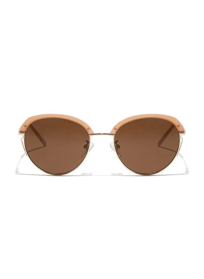 30Sundays 30Sundays TULIP,Women Sunglasses, Geometric Sunglasses, UV Protection: UV400 (Beige,Brown)