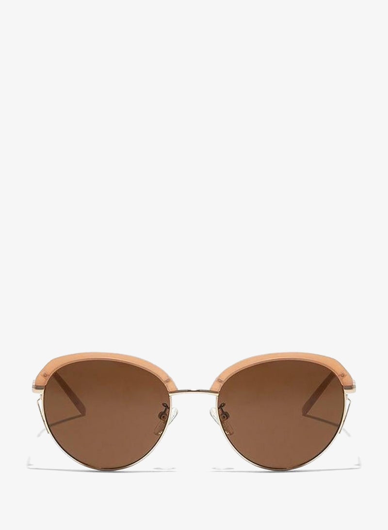 30Sundays TULIP,Women Sunglasses, Geometric Sunglasses, UV Protection: UV400 (Beige,Brown) - Image 2