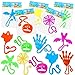 Labeol 50 PCS Halloween Stretchy Sticky Hands Party Favors For Kids 48Glitter Sticky Hands Toys Treasure Box Fillers and Classroom PrizesHalloween Party FavorsBirthday PartiesToys for Sensory Kids - Image 3