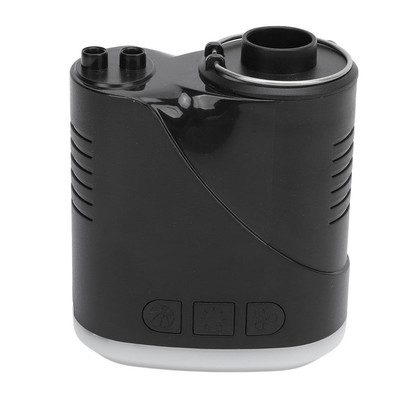 Portable Electric Air Pump: 2000mAh USB Rechargeable, 3.8kPa Fast Inflation, 4-in-1 Inflator Deflator Camping Light - Lightweight Compact Pump for Camping Beach Outdoor Travel - Image 4