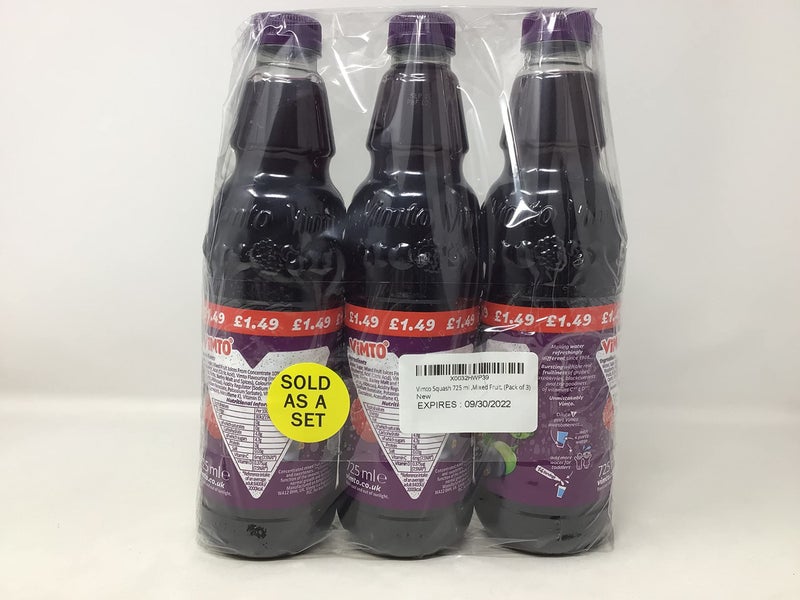 Vimto Squash 725 ml,Mixed Fruit, (Pack of 3) - Image 5