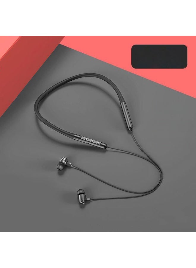 EBMINI New Digital Noise Cancelling Neck Hanging Wireless Bluetooth Earphones
