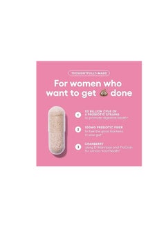 Physician's CHOICE Probiotic Capsules for Women - ProCan 50 Billion CFUs, with D-Mannose and Berry Flavor Supports Digestive Health and Immunity 30 Soy-Free and Dairy-Free Vegetarian Capsules"  - Image 3