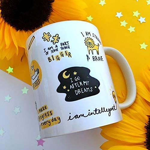 DAYS Motivational Quotes, Ceramic Coffee Mug-Best Quotes, Positive Mug, Encouragement Gift, Mental Health, Law of Attraction, Inspirational Best Gift's for Office Employee Set of 5 - Image 4