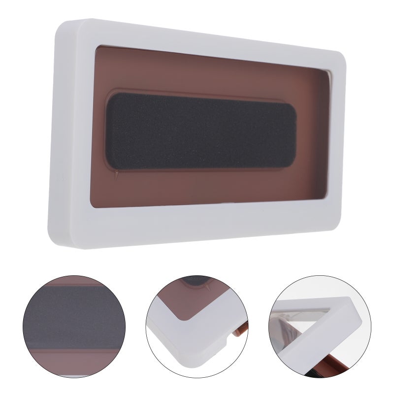 2 pcs No Drilling Wall-mounted Bathroom Toilet Cellphone Storage Rack Phone Stand - Image 4