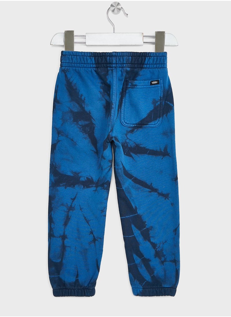VANS - Kids Tie Dye Fleece Pants - Image 1