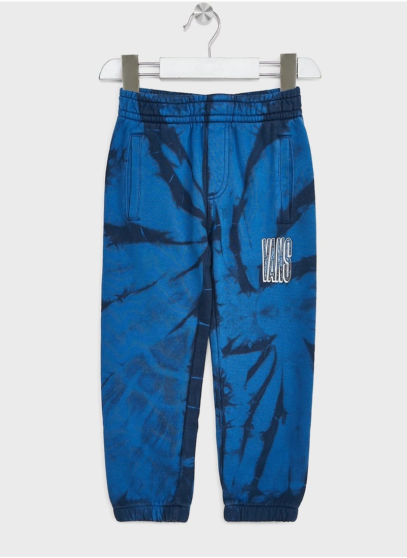 VANS - Kids Tie Dye Fleece Pants - Image 1