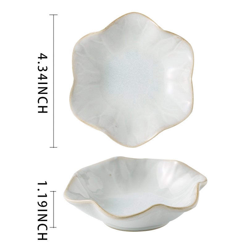 Nordic Ceramic Lotus Jewelry TrayJewelry Plate-Leaf White Jewelry Plate-Leaf White 