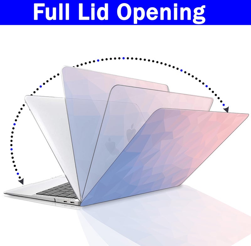 GIOIA BAZAAR Case for MacBook, Plastic Hard Shell Case Cover Compatible with MacBook Air 13 inch(Release 2020 2019 2018) M1 A2337 A2179 A1932 with Retina Display & Touch id (Graphic25) - Image 4