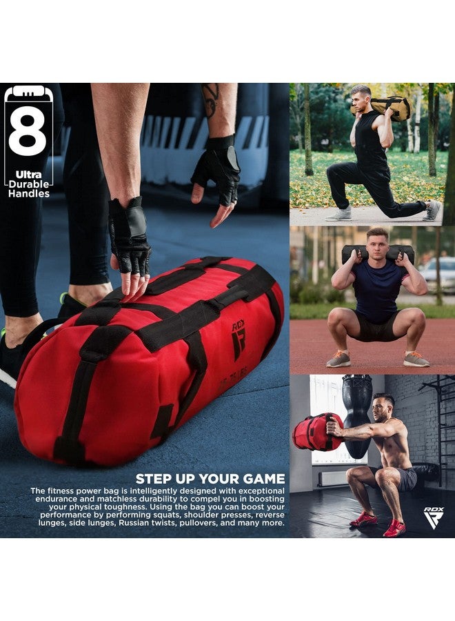 Rdx Sandbag For Fitness Weights Training, Unfilled Power Bags With Handles, 5-200 Lbs Adjustable Weighted Slam Bag For Strength Powerlifting Running Heavy Workout Home Gym Exercise, Sold As Unfilled - Image 5