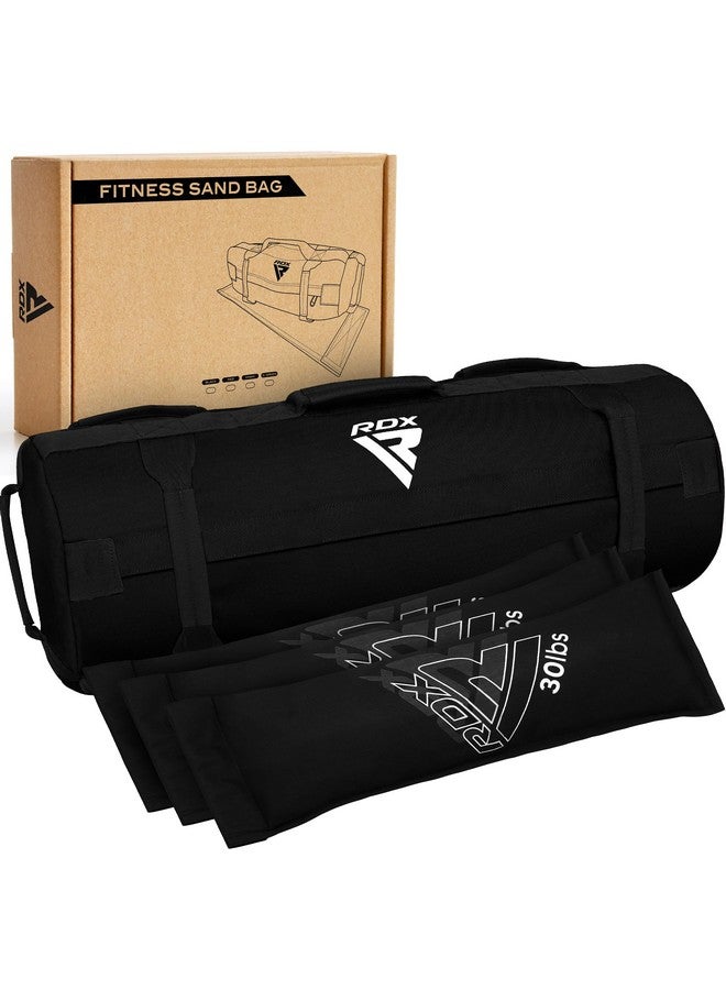 Rdx Sandbag For Fitness Weights Training, Unfilled Power Bags With Handles, 5-200 Lbs Adjustable Weighted Slam Bag For Strength Powerlifting Running Heavy Workout Home Gym Exercise, Sold As Unfilled - Image 1