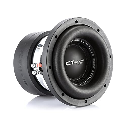 CT Sounds MESO-8-D4 1600 Watts Max 8 Inch Car Subwoofer Dual 4 Ohm - Image 1