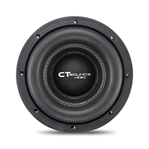 CT Sounds MESO-8-D4 1600 Watts Max 8 Inch Car Subwoofer Dual 4 Ohm - Image 2