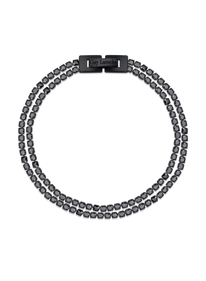 Guy Laroche Gabin Black Bracelet for Unisex - Image 1