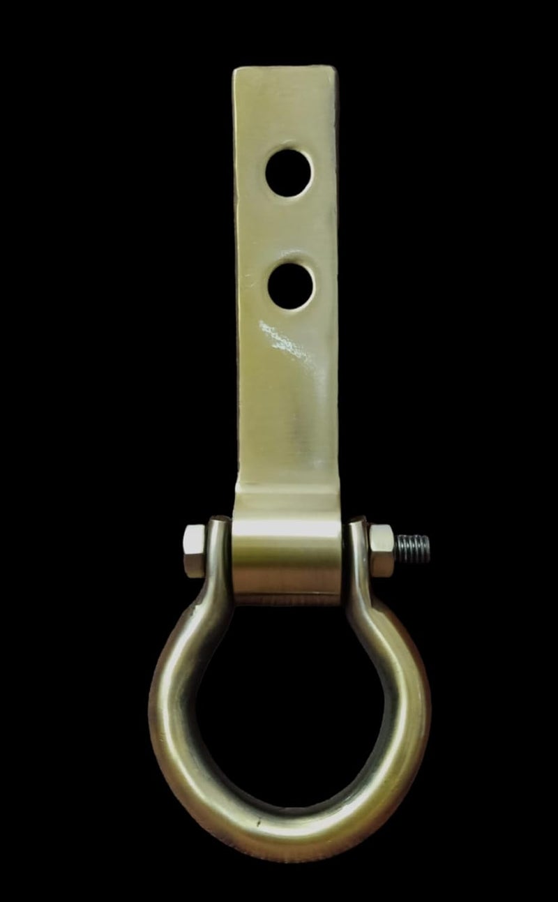 Kkriya Home Decor Antique Brass Finish KADA for Patio JHULA Superior HIGrade Quality Life TIME WARRENTY KADA Patio Swing Hammock Swing16MM Rod with Weight Capacity of 1000KG Pack of 2PCS - Image 2