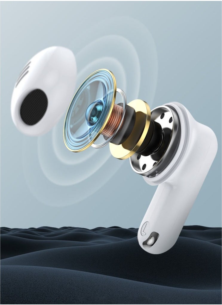 General - Wireless Bluetooth Headphones ANC Noise Cancelling Bluetooth Earphones 5.3 Chip Powerful Performance Fast Transmission Long Battery True Stereo Earbuds - Image 1