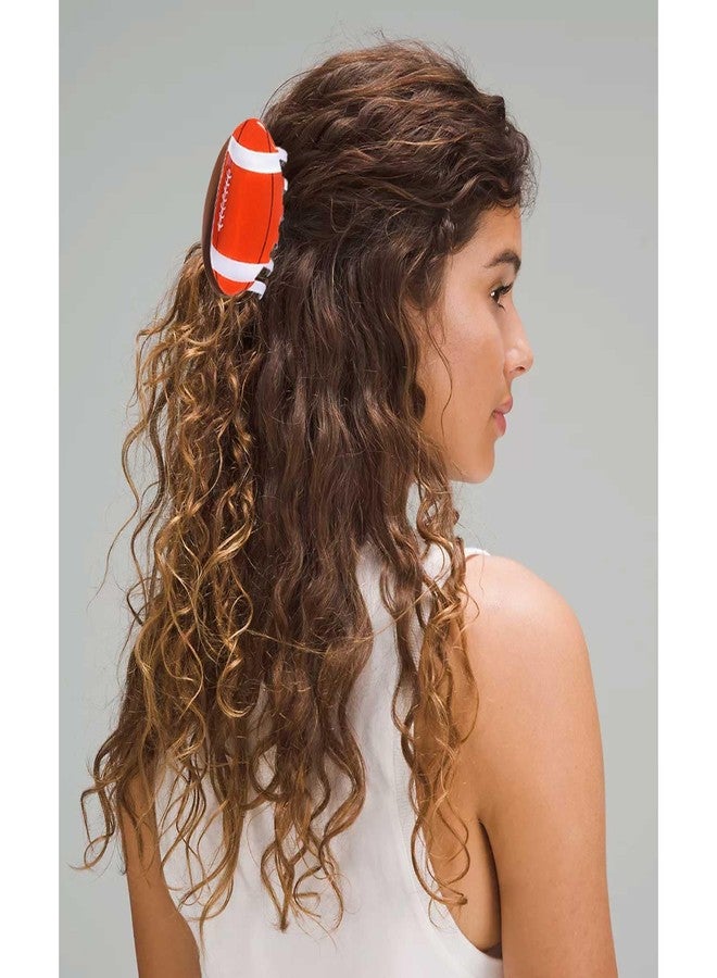 PHALIN Football Baseball Hair Claw Clip for Women Game Day Hair Clips Cute Nonslip Sports Hair Barrettes Football Baseball Hair Accessories Game Day Outfits - Image 4