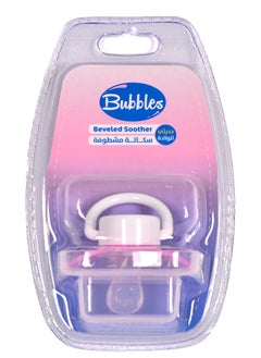 Bubbles Bubbles Beveled Soother Multishape- Rose   Newborn  - Image 2