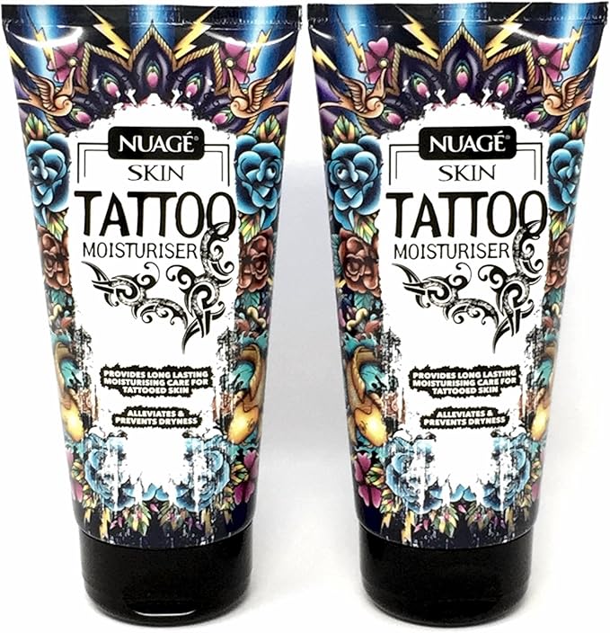 Nuage Skin Tattoo 2 Pack Tattoo Moisturiser and Aftercare Lotion - Image 1