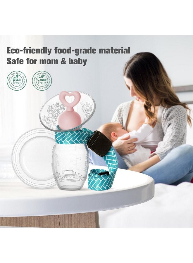 Bumblebee Manual Breast Pump with Breastfeeding Milk Saver Stopper& lid in Gift Box Food Grade Silicone bpa PVC and Phthalate Free 3.04oz/90ml - Image 2
