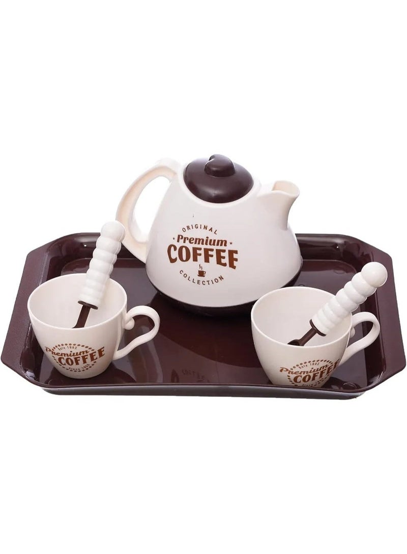 Kids' Coffee and Kitchen Play Set - Image 4