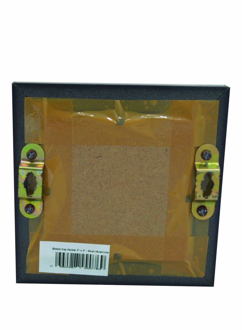 GOA2GULF Elders Key Holder 3" x 3" - Goan Taverna - Image 3