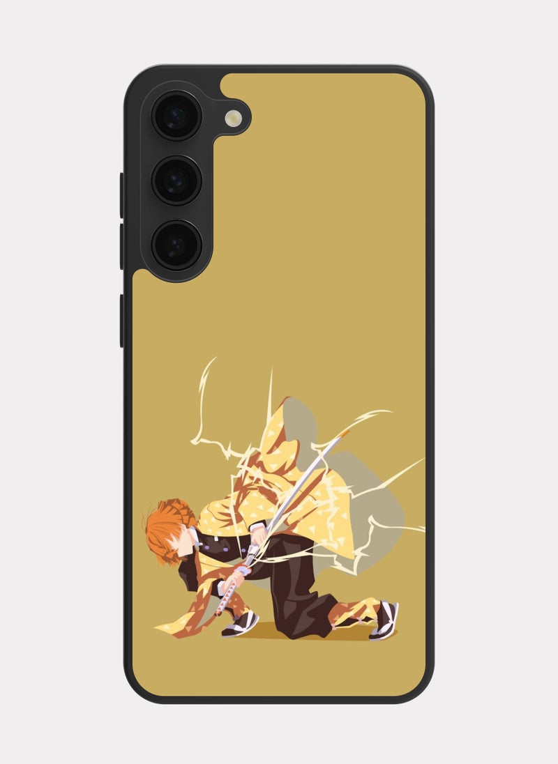 PXLAAT Samsung Galaxy S23 Plus case cover  Slayer Zenitsu - Image 1