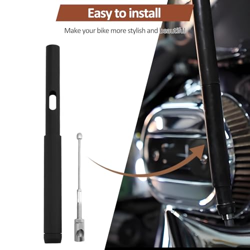XIDAODIT Clutch Cable Extension Motorcycle Handlebar Clutch Cable Replacement Compatible with Harley 2021-2023 Touring Models,18-23 Softails,21-23 Dynas(4inch) - Image 3