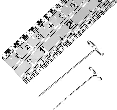 Dreamlover Wig Head Pins for Mannequin Head T Pins for Blocking 100 Pieces - Image 2