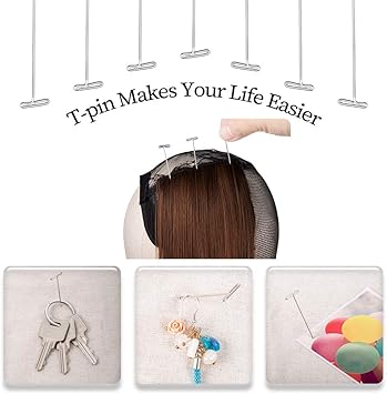 Dreamlover Wig Head Pins for Mannequin Head T Pins for Blocking 100 Pieces - Image 4