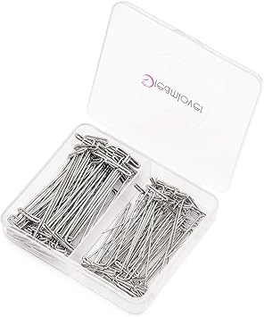 Dreamlover Wig Head Pins for Mannequin Head T Pins for Blocking 100 Pieces - Image 3