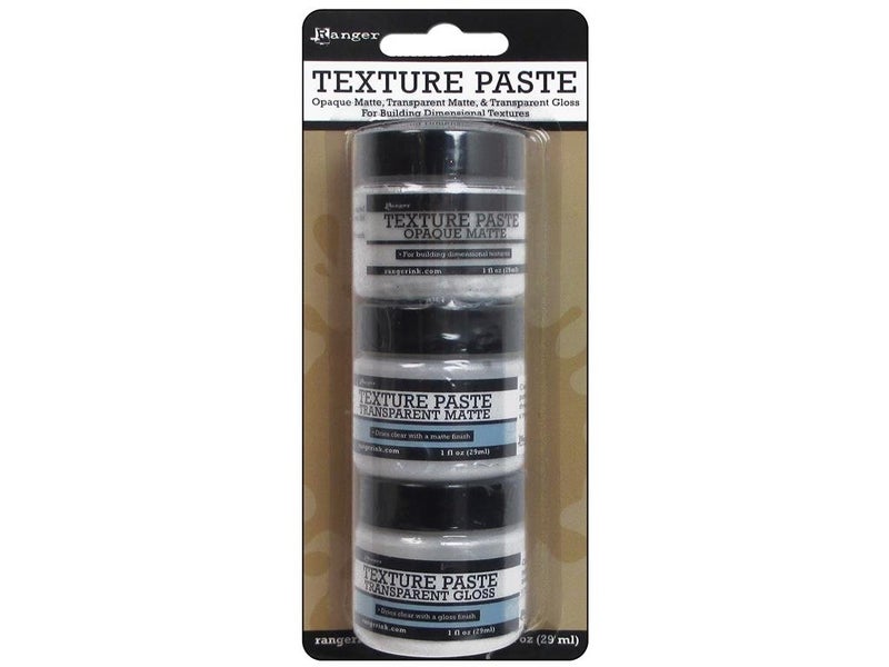 Ranger RGRINK.48084 Texture Paste 3pc Texture PAssortede 3 Piece - Image 1