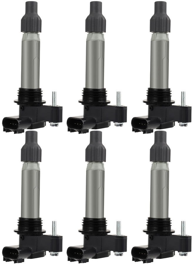 ECCPP Ignition Coils Pack Compatible with V6 3.6L UF569 Set of 6 - Image 1