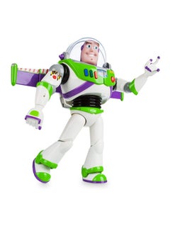 Disney store Official Buzz Lightyear Interactive Talking Action Figure From Toy Story, Features 10+ English Phrases, Interacts With Other Figures And Toys  - Image 1