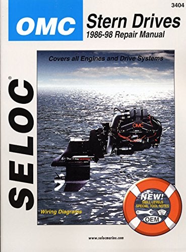 Sierra International Seloc Manual 18-03404 Omc Cobra Stern Drives Repair 1986-1998 Engine & Drive Systems - Image 5