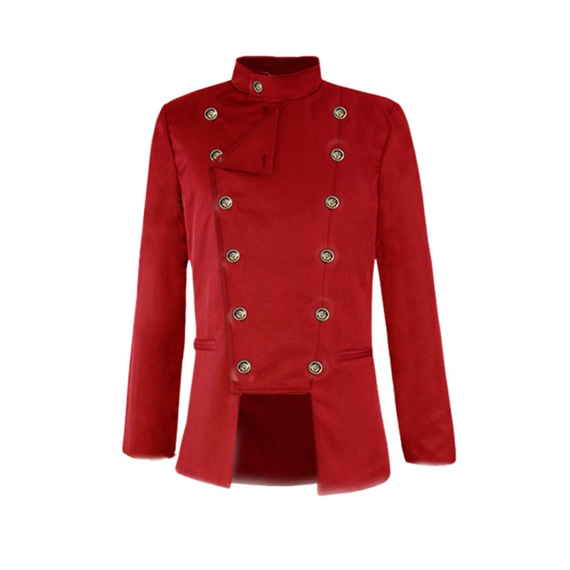 Loquat Cross-border European and American Men's Autumn Daily Stage Performance Dress Performance Men's Host MC Jacket Suit in stock - Image 5