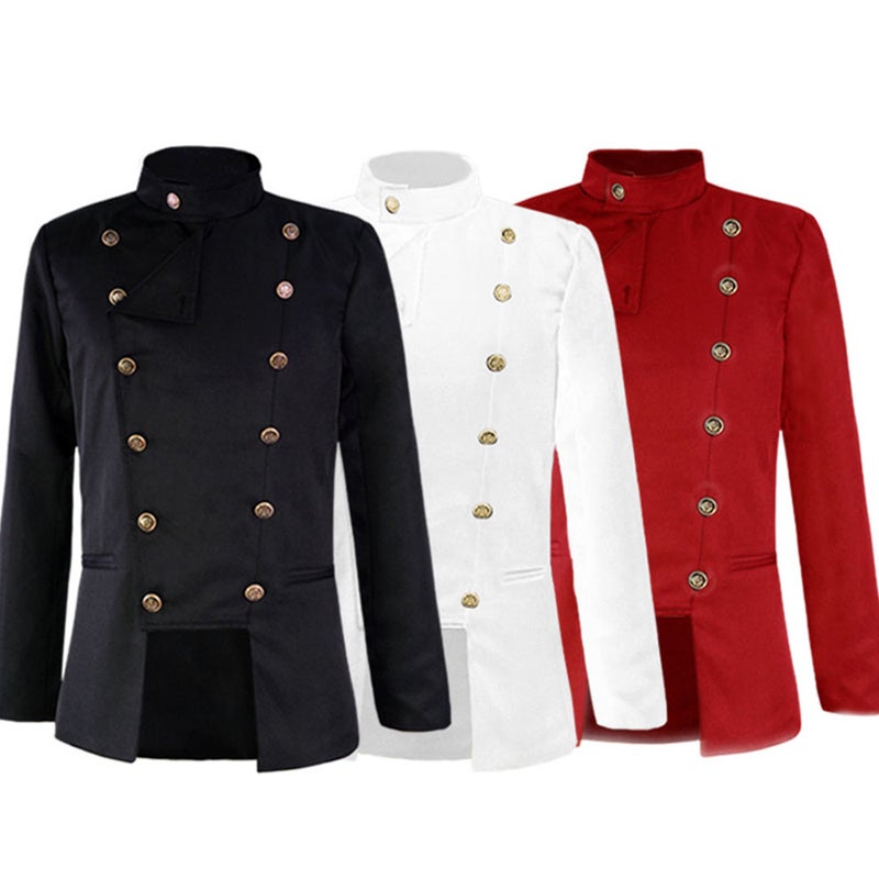 Loquat Cross-border European and American Men's Autumn Daily Stage Performance Dress Performance Men's Host MC Jacket Suit in stock - Image 2