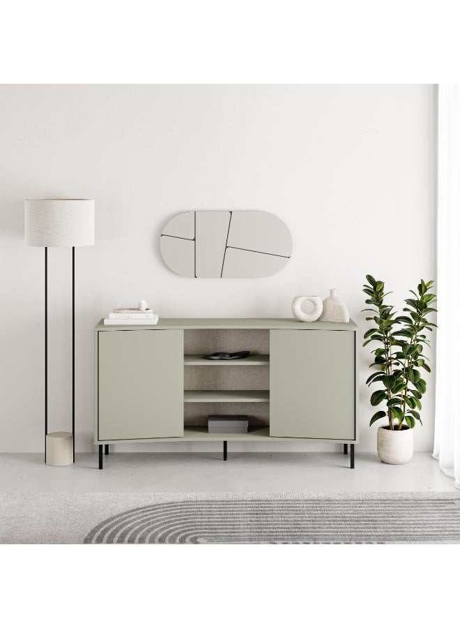 Mourah Home كونسول مورا هوم فريم - أخضر رمادي - Image 4