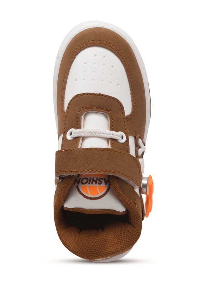 KATS Kids Round Toe Velcro Sneakers with Comfort Insole - Image 3